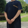  India & Pakistan Clothing Islamic Clothing Arab Modest Modest Salwar Kameez Dubai Chemises Hommes Thobe Sets for Men Muslim Sherwani Designs Men Kurta