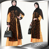 New Style Dresses Women's Fashion Fake Two Pieces of Lace Temperament Women's Clothing Arabian Women's Dress