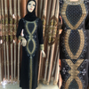  Turkish Islamic Clothing Jalabiya Caftan Dubai 2022 Muslim Burka Jilbab Thobe Kaftan Prayer Women Maxi Dress Abaya