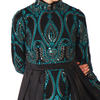 Sequins Islamic Loose Robe Arabic Plus Size Modest Fashion Muslim Maxi Dresses Abaya