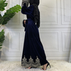 2022 Muslim Robe Bat Sleeve Plus Size Women's Dress Cross-border Source Fashion Printing Elegant Loose