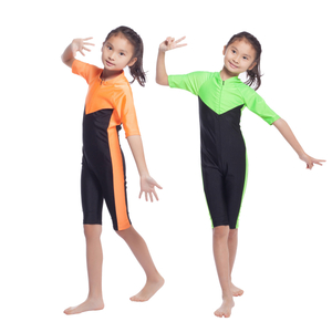 2022 Kids New Full-covered Islamic Modest Online Shop Swimsuit Muslim Swimwear Burkini
