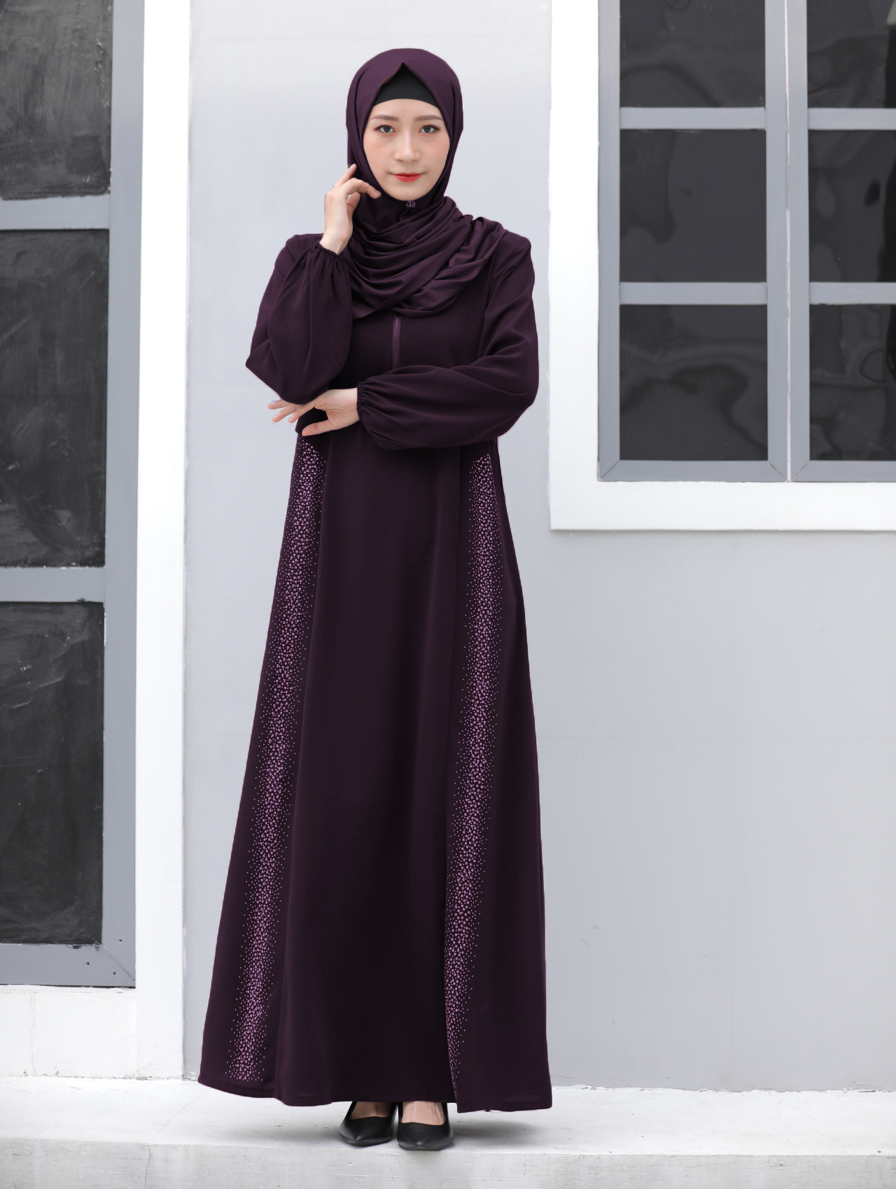  Dubai Kaftan Islamic Clothing Jalabiya Muslim Caftan Turkish Thobe Jilbab 2022 Jalabiya Dubai Burka Prayer Women Maxi Dress Abaya