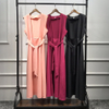 2022 Sheath Middle East Fashion Modest Ins Long Button Skirt