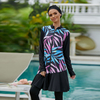 Islamic Modest Conservative Short-sleeved Swimsuit Beach Swimsuit Muslim Swimwear Burkini