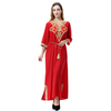  Muslim Dress Dresses Modest Fashion Embroidery Muslimah Shop Baju Collection Borka Fabric Kaftan Islamic Clothing Women Kurta Abaya