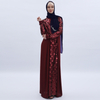Muslim Long Sleeve Women's Dubai Sequin Embroidered Long Dress