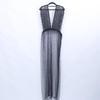 NEW Muslim beaded lace strap skirt female summer ins fashion sleeveless dress Abaya