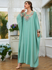 Casual Party Maxi Dresses New Dubai Modest Muslim Women Casual Islamic Clothing Abaya