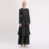 2022 Simple Women Muslim Dubai Ladies Pray Dresses Maxi Dresses Islamic Abaya