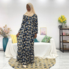 Long Sleeves Arabic Islam New Modest Maxi Dresses Elegant Fashion Fancy Muslim Abaya
