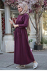 2022 Islamic Modern Modest Fashion Arabic Maxi Dresses Muslim Abaya