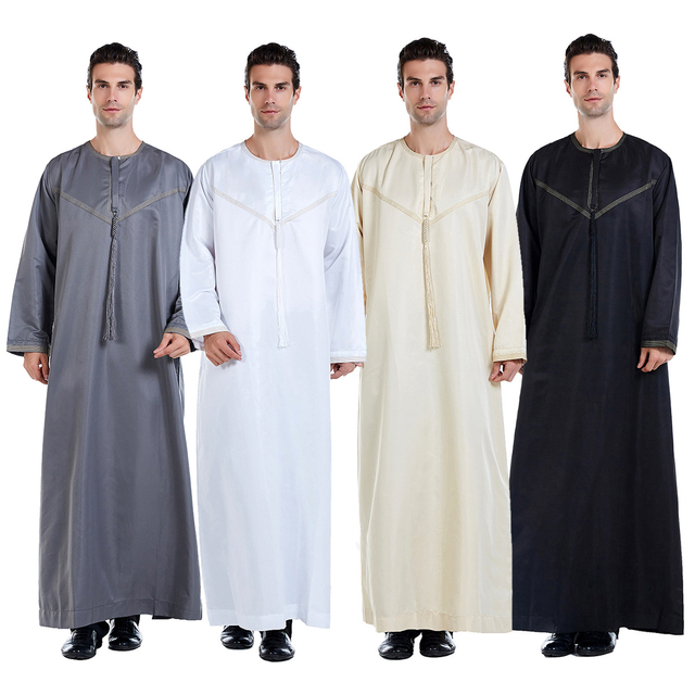  Boy Thobe Sets for Men Modest Salwar Kameez Sherwani Designs Chemises Hommes India & Pakistan Clothing Islamic Muslim 2021 Abaya Kurta