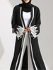 Modest Fashion Cardigan Indian Modern Arabic Islam Maxi Dresses Muslim Abaya