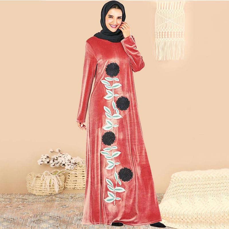 Kaftan Hijabi Cotton Turkish Femme Musulmane Borka Islamic Clothing Women Modest Turkish Burka Muslim Dresses Burqa Dubai Fabric Vetements Fashion Maxi Dress Abaya