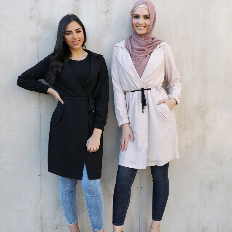 Turkish New Design Modest Fashion Muslim Islamic Style Online Shop Coat