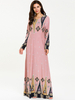  Turkish Borka Turkish Dubai Muslim Dresses Modest Burqa Fabric Cotton Kaftan Women Femme Musulmane Vetements Hijabi Fashion Burka Islamic Clothing Maxi Dress Abaya