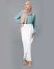 Wholesale Dubai Fashion New Design Modest Lady Muslim Middle East Sheath Dress Skirt