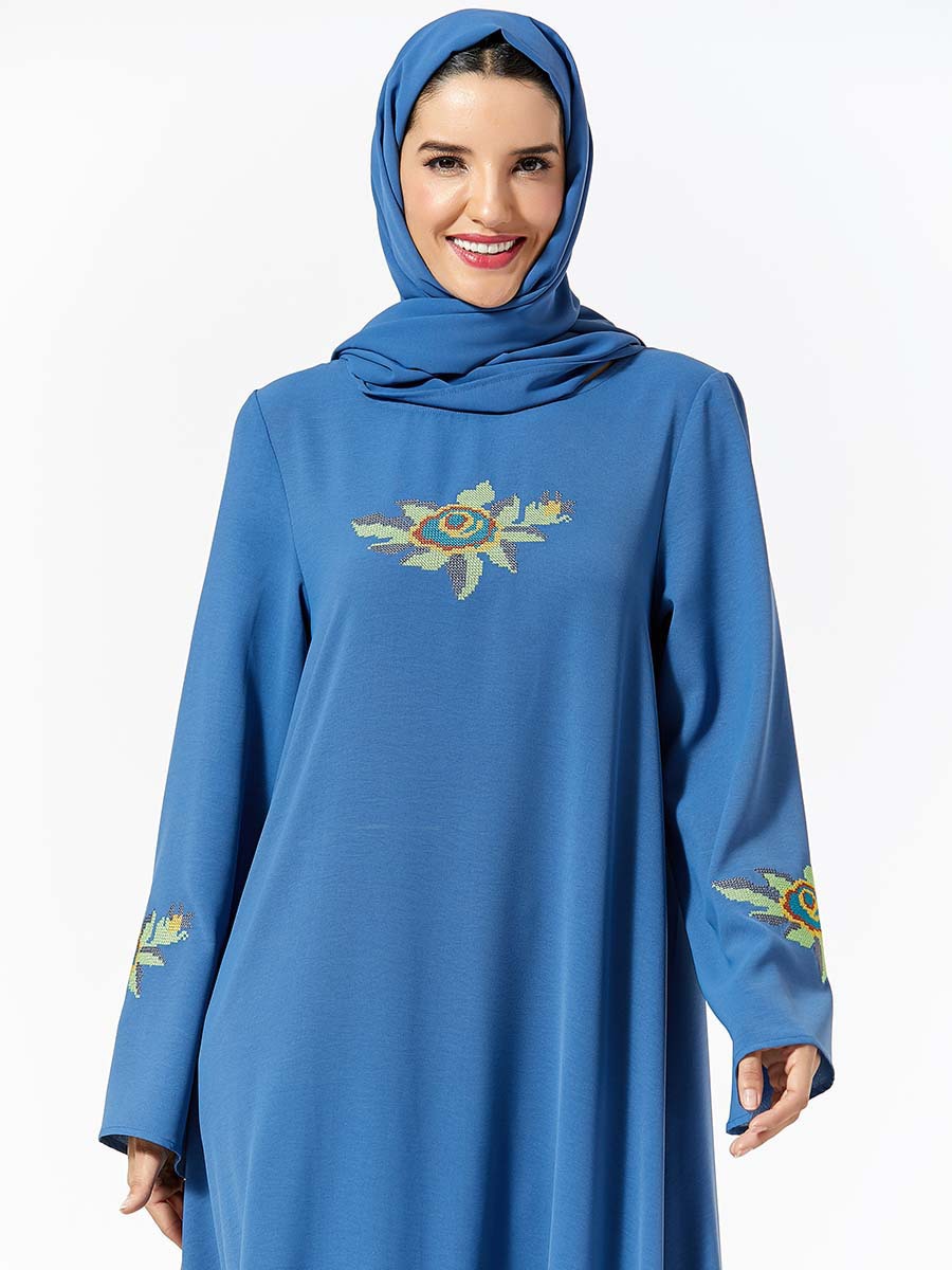  Women Vetement Femme Islamic Clothing Kimono Dubai Modest Robe Femme Musulman Turkish Kebaya Maleisie Maxi Dress Open Abaya