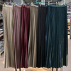  Kurti Modern Women Internet Celebrities Modest Prayer Islamic Clothing Dubai Lady Fashion 2022 Top Burka Printing Maxi Dress Pleated Muslim Skirt