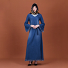 2022 Muslim Muslim Denim Dress Cross-border Women's Clothing Middle East Southeast Asia