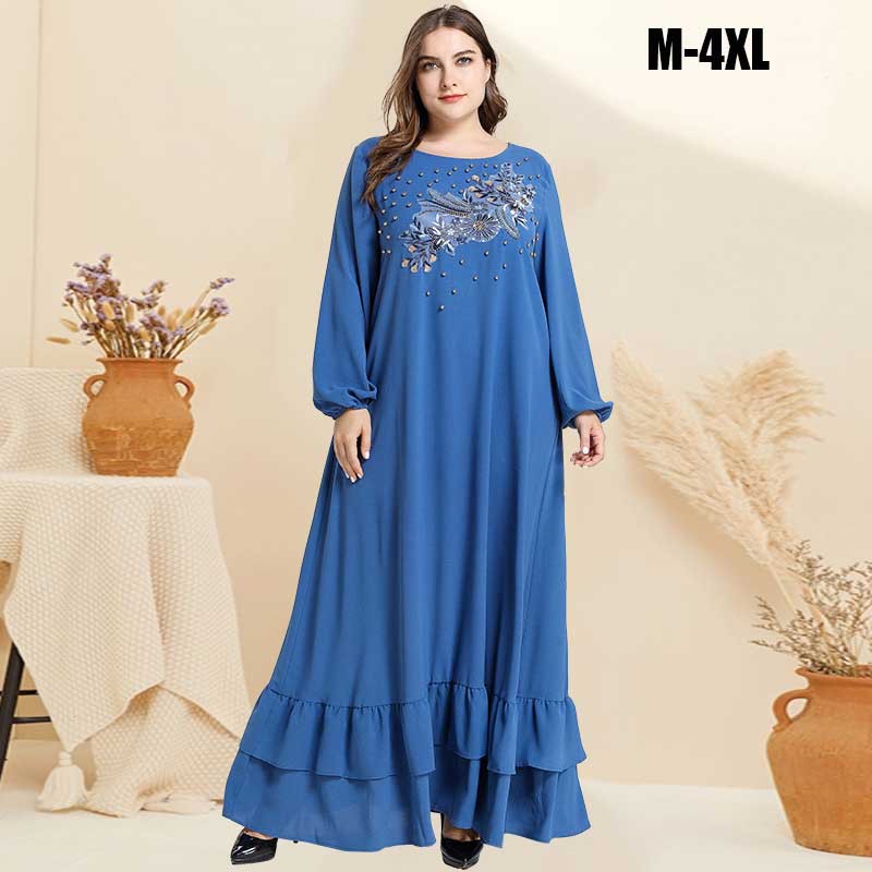  Jalabiya Plus Size Dubai Arabic Modest Modern Women Jilbab Thobe Prayer Muslim Kaftan Burqa Islamic Clothing Burka 2022 Maxi Dress Abaya
