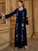  Dubai Burka Kaftan Jilbab Arabic Women Plus Size Jalabiya 2022 Thobe Muslim Islamic Clothing Prayer Modern Modest Burqa Maxi Dress Abaya