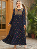  Burqa Jilbab Arabic Kaftan Thobe Islamic Clothing Modest Burka 2022 Jalabiya Modern Lady Plus Size Women Dubai Muslim Maxi Dress Abaya