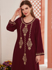  Plus Size Prayer 2022 Jilbab Arabic Burka Muslim Islamic Clothing Thobe Modest Dubai Women Modern Jalabiya Burqa Kaftan Maxi Dress Abaya