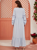  Plus Size Jalabiya Arabic Dubai Islamic Clothing Thobe Women Burqa Prayer Jilbab Burka Kaftan Modest 2022 Modern Muslim Maxi Dress Abaya