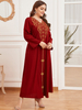  Arabic Islamic Clothing Thobe Muslim Jilbab Plus Size 2022 Modest Burka Women Burqa Lady Dubai Jalabiya Kaftan Modern Maxi Dress Abaya