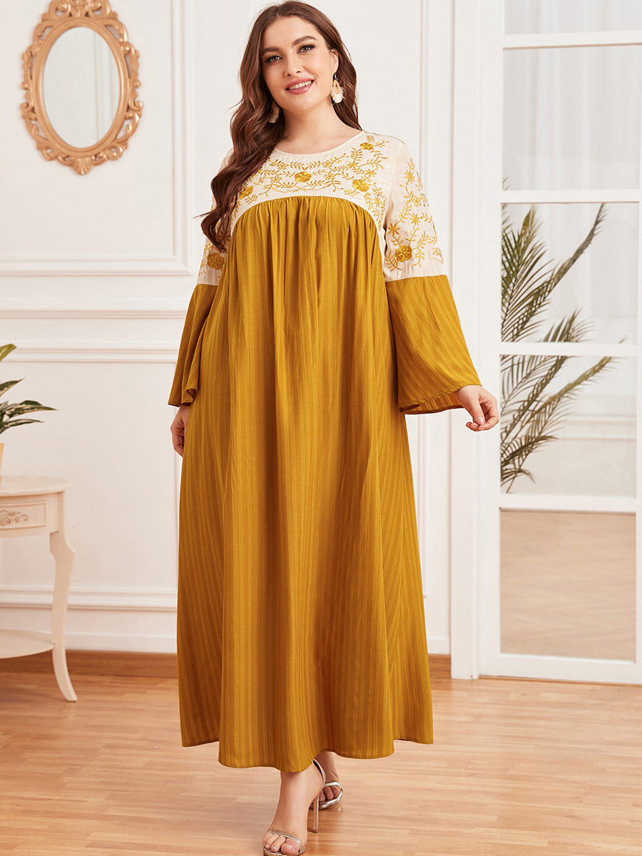  2022 Jilbab Plus Size Burqa Prayer Burka Modest Dubai Women Kaftan Islamic Clothing Muslim Modern Jalabiya Thobe Arabic Maxi Dress Abaya