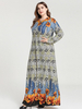  Arabic Muslim Islamic Clothing Modest Burka Dubai Lady Burqa Thobe Jalabiya Plus Size 2022 Women Modern Jilbab Kaftan Maxi Dress Abaya