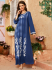  Dubai Women Femme Kaftan Borka Islamic Clothing Modest Burka Turkish Vetements Burqa Turkish Kaftan Hijabi Muslim Dresses Musulmane Maxi Dress Abaya