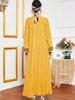  Prayer Clothes Embroidery Dubai Robe Femme Musulman Vêtements Modest Vetement Femme Borka Turkish Women Kebaya Maleisie Islamic Clothing Maxi Dress Abaya