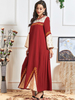  Borka Prayer Clothes Islamic Clothing Turkish Kebaya Maleisie Embroidery Robe Femme Musulman Dubai Women Modest Vêtements Vetement Femme Maxi Dress Abaya