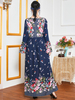  Vêtements Modest Turkish Kebaya Maleisie Prayer Clothes Dubai Robe Femme Musulman Vetement Femme Embroidery Islamic Clothing Borka Women Maxi Dress Abaya