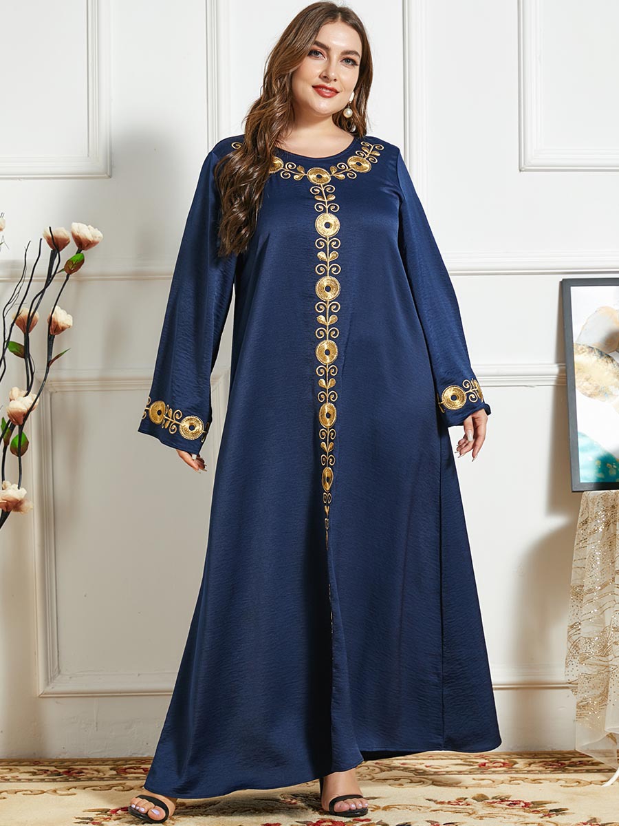  Vetements Women Dubai Burqa Musulmane Kaftan Arabic Modern Turkish Femme Fashion Plus Size Hijabi Islamic Clothing Muslim 2022 Burka Modest Maxi Dress Abaya
