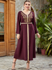  Hijabi Burqa Vetements Arabic Islamic Clothing Burka 2022 Women Modest Kaftan Musulmane Plus Size Modern Dubai Femme Fashion Turkish Muslim Maxi Dress Abaya