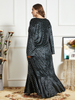  2022 Muslim Modest Arabic Turkish Kaftan Dubai Burka Hijabi Fashion Musulmane Women Modern Burqa Vetements Plus Size Islamic Clothing Femme Maxi Dress Abaya