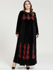  2022 Muslim Women Modest Turkish Musulmane Kaftan Burka Burqa Arabic Dubai Hijabi Plus Size Islamic Clothing Vetements Modern Fashion Femme Maxi Dress Abaya