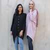 2022 Dubai Malaysia Arabic Modern New Design Women Islamic Casual Modest Shirt