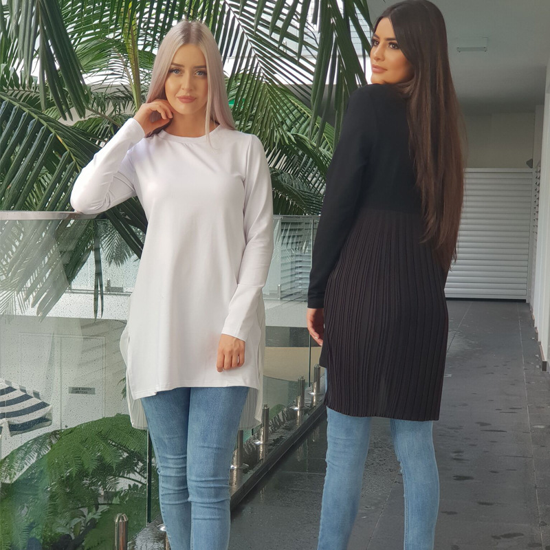 Dubai Malaysia Islamic Casual New Design Arabic Modern Women 2022 Modest Shirt