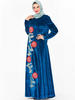  2022 Islamic Clothing Turkish Burka Dubai Hijabi Fashion Modern Musulmane Muslim Arabic Vetements Burqa Kaftan Women Femme Modest Maxi Dress Abaya