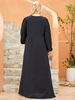  Arabic Modern Dubai Modest Burqa Fashion Burka 2022 Kaftan Women Islamic Clothing Hijabi Turkish Muslim Femme Vetements Musulmane Maxi Dress Abaya