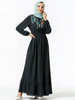 Islamic Clothing Borka Turkish Modest Vetement Femme Embroidery Prayer Clothes Robe Femme Musulman Dubai Kebaya Maleisie Vêtements Women Maxi Dress Abaya