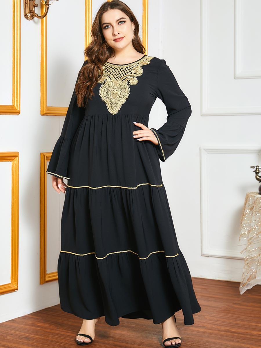  Robe Femme Musulman Dubai Women Kebaya Maleisie Turkish Vêtements Vetement Femme Prayer Clothes Modest Islamic Clothing Embroidery Borka Maxi Dress Abaya
