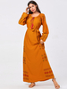  Vetement Femme Embroidery Prayer Clothes Kebaya Maleisie Vêtements Dubai Borka Modest Women Robe Femme Musulman Turkish Islamic Clothing Maxi Dress Abaya