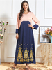 Women Borka Turkish Kebaya Maleisie Robe Femme Musulman Modest Vetement Femme Islamic Clothing Prayer Clothes Vêtements Embroidery Dubai Maxi Dress Abaya