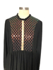 2022 Muslim Arabian Sequin Round Neck Loose Long Sleeve Women's Long Skirt